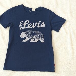 Levi's Navy Bear Graphic Tee